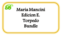 Maria Mancini Edicion E. Torpedo, Bundle 10 stk. (72,00 DKK pr. stk.)